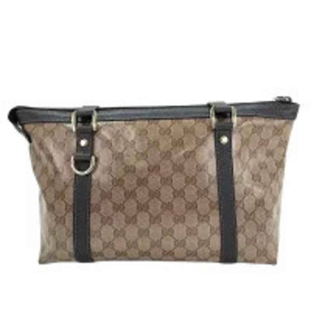 Gucci Beige Crystal Bag GG Tote Cream Tan Cream